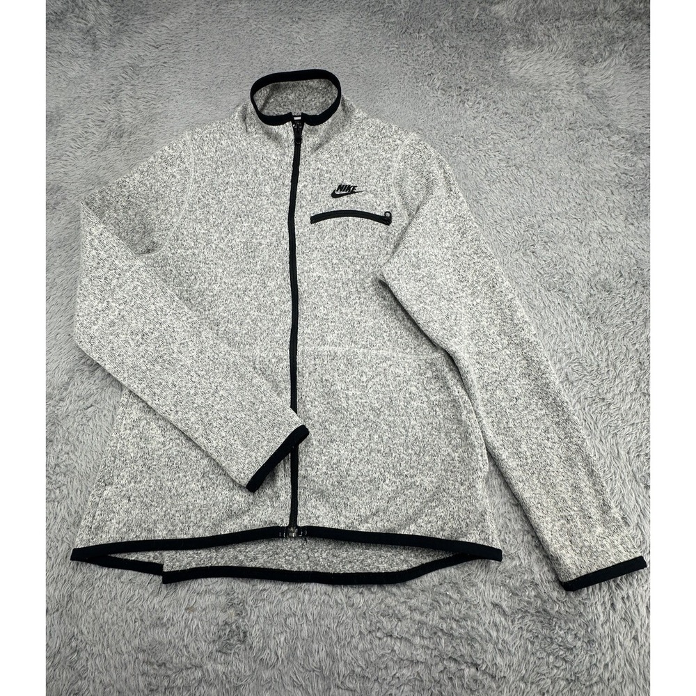 Nike Heathered Gray Ski Jacket